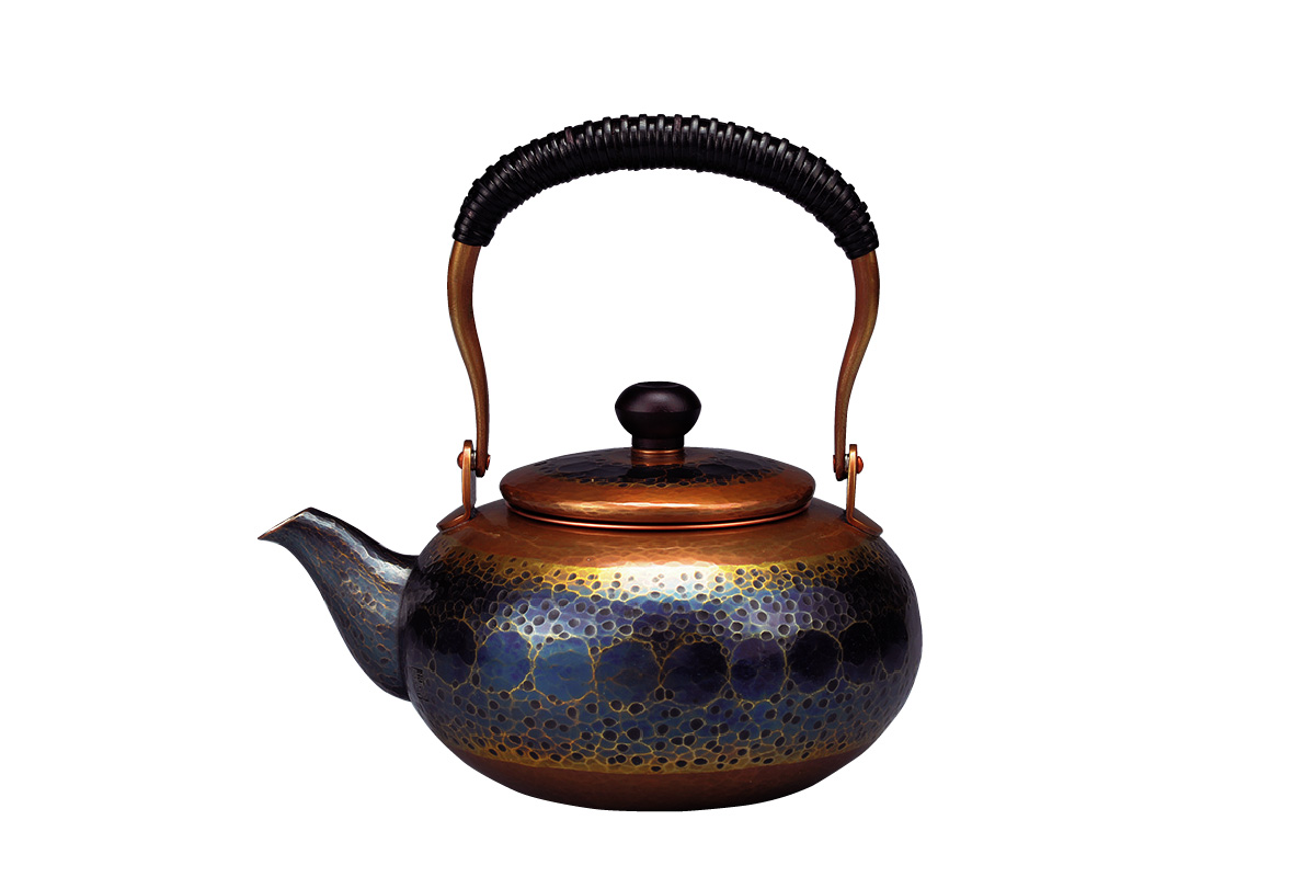 茶具– 无形文化财锤起铜器「玉川堂」-GYOKUSENDO